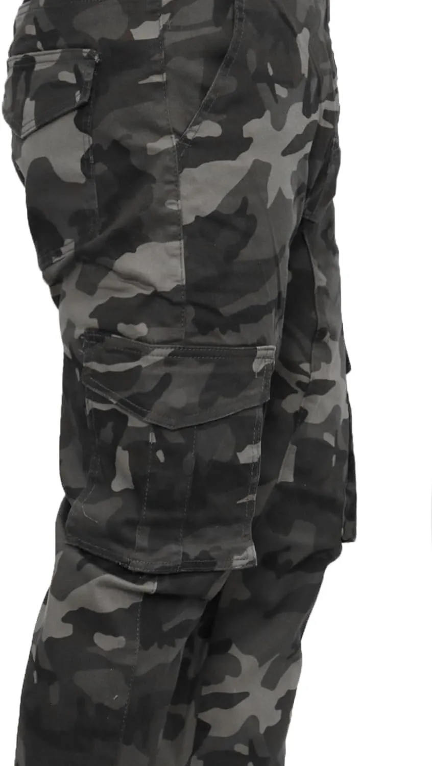 Mersenne Men's Twill Cargo Jogger Pants