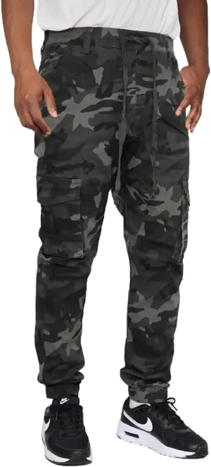 Mersenne Men's Twill Cargo Jogger Pants