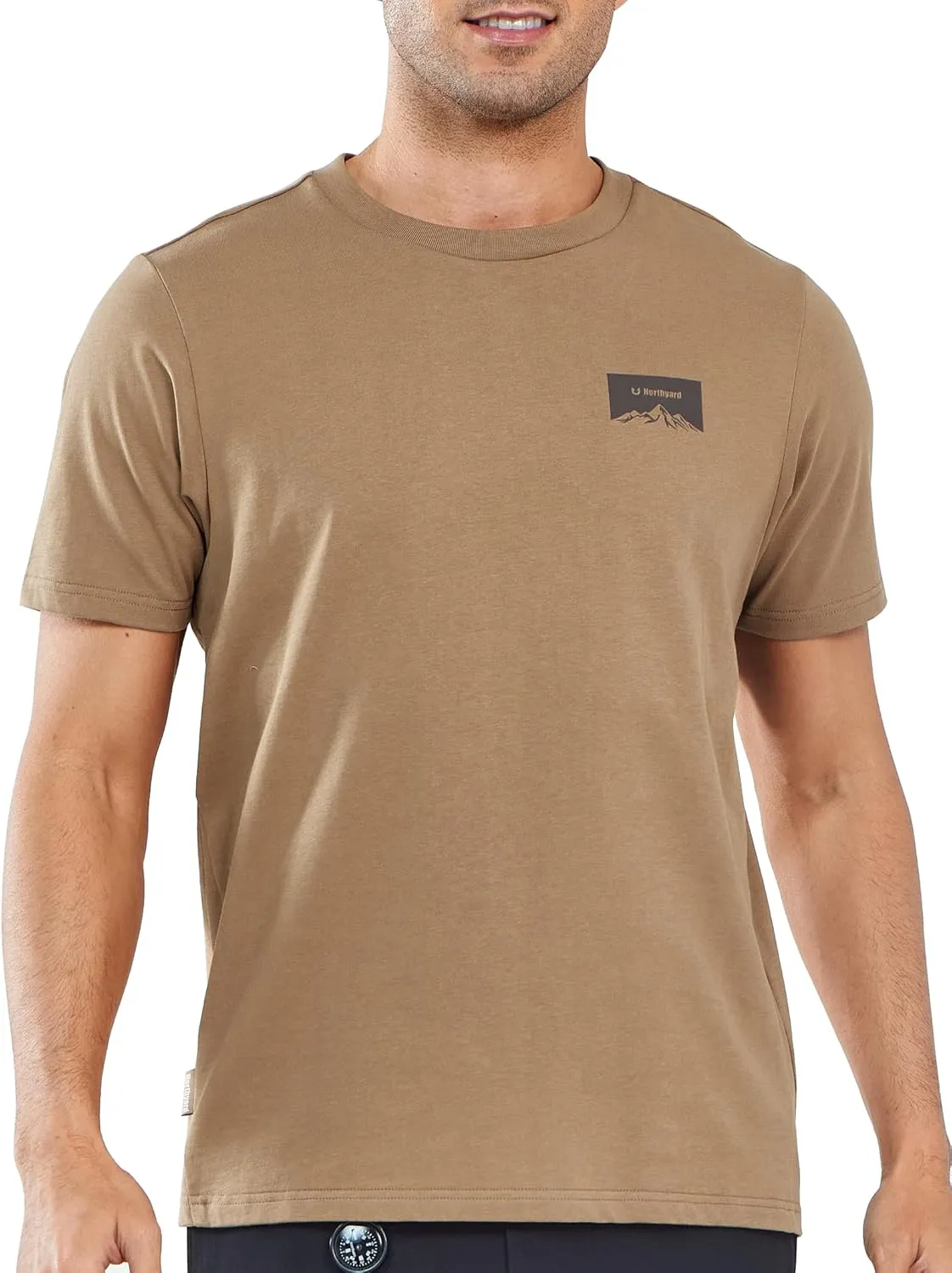 NORTHYARD Men's Heavyweight Cotton T-Shirts Crewneck Short Sleeve Fashion Casual Shirts for Men