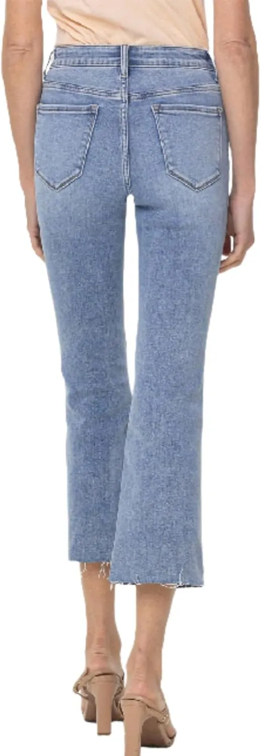 ONESO Baggy Jeans for Women Mid Waisted Straight Jeans Casual Wide Leg Denim Pants