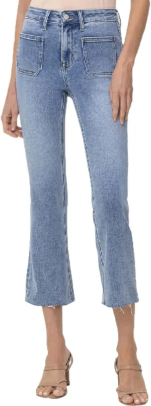ONESO Baggy Jeans for Women Mid Waisted Straight Jeans Casual Wide Leg Denim Pants