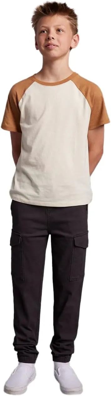 Rsq Boys Twill Cargo Jogger Pants