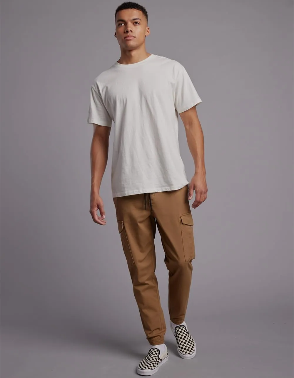 Rsq Mens Twill Cargo Jogger Pants