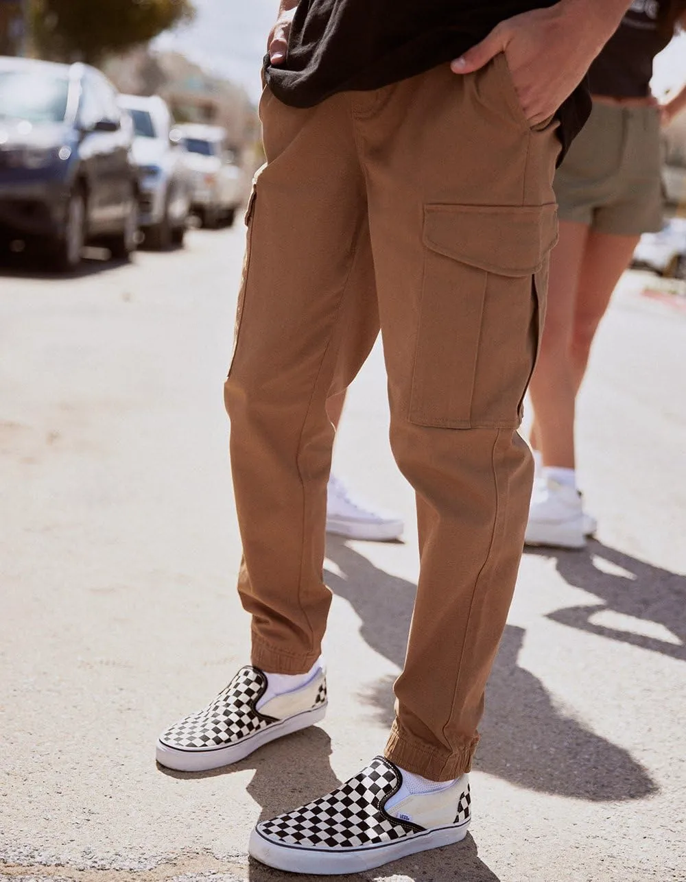 Rsq Mens Twill Cargo Jogger Pants