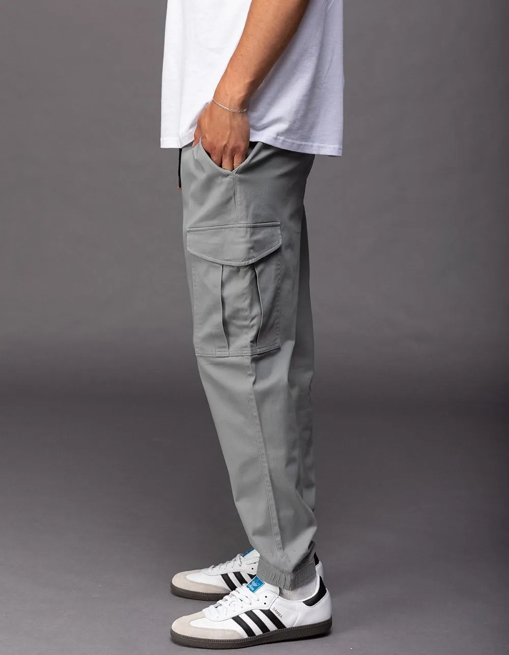 Rsq Mens Twill Cargo Jogger Pants