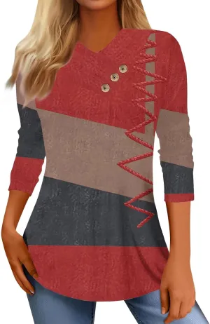 Summers Full Sleeve Trendy Shirts Ladie's Club Plus Size Thin Comfort Top Ladies Stretchy Ruffle Striped
