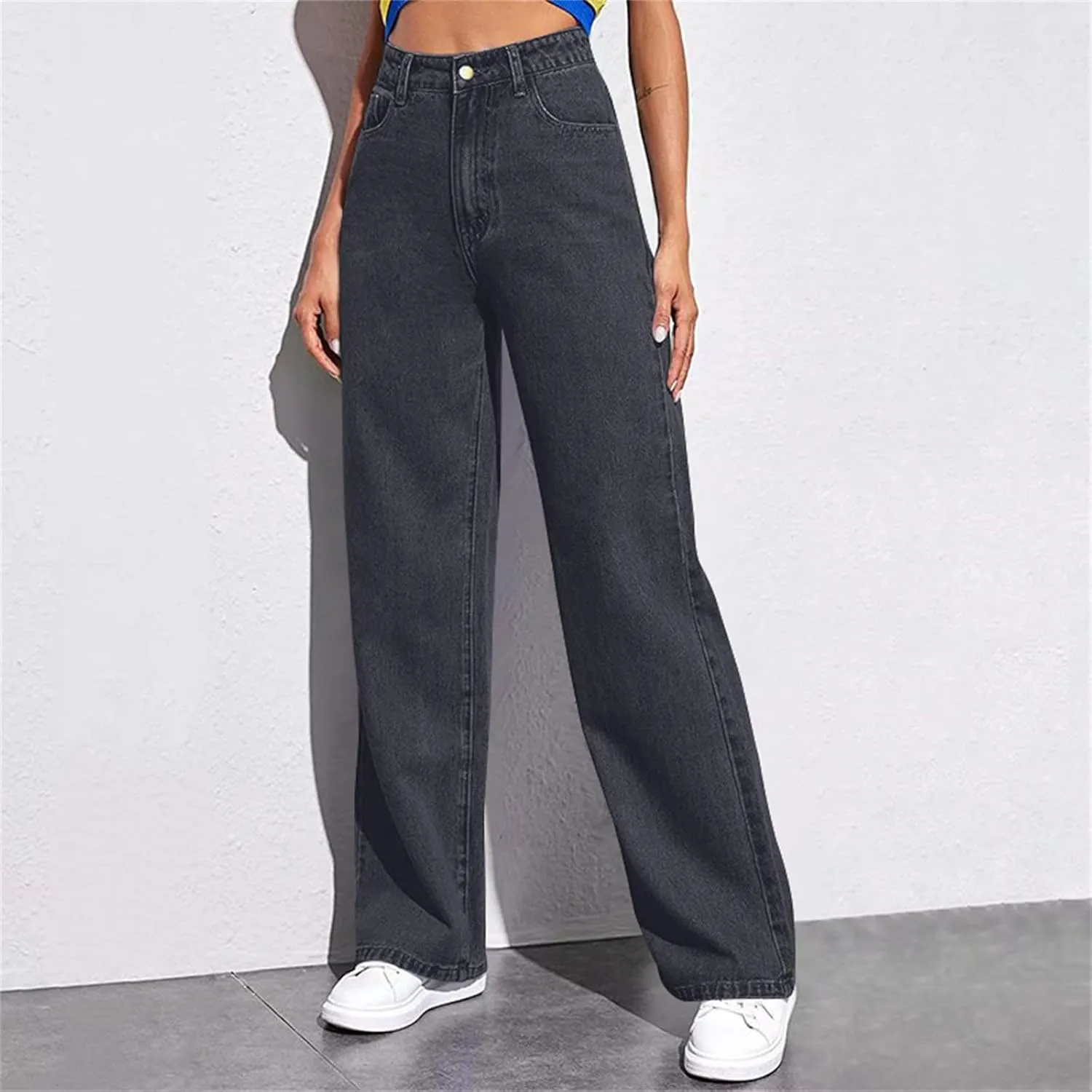 Sweatpants That Look Like Jeans Boyfriend Jeans Sweatpant Jeans High Waisted Cute Wide Leg Jeans