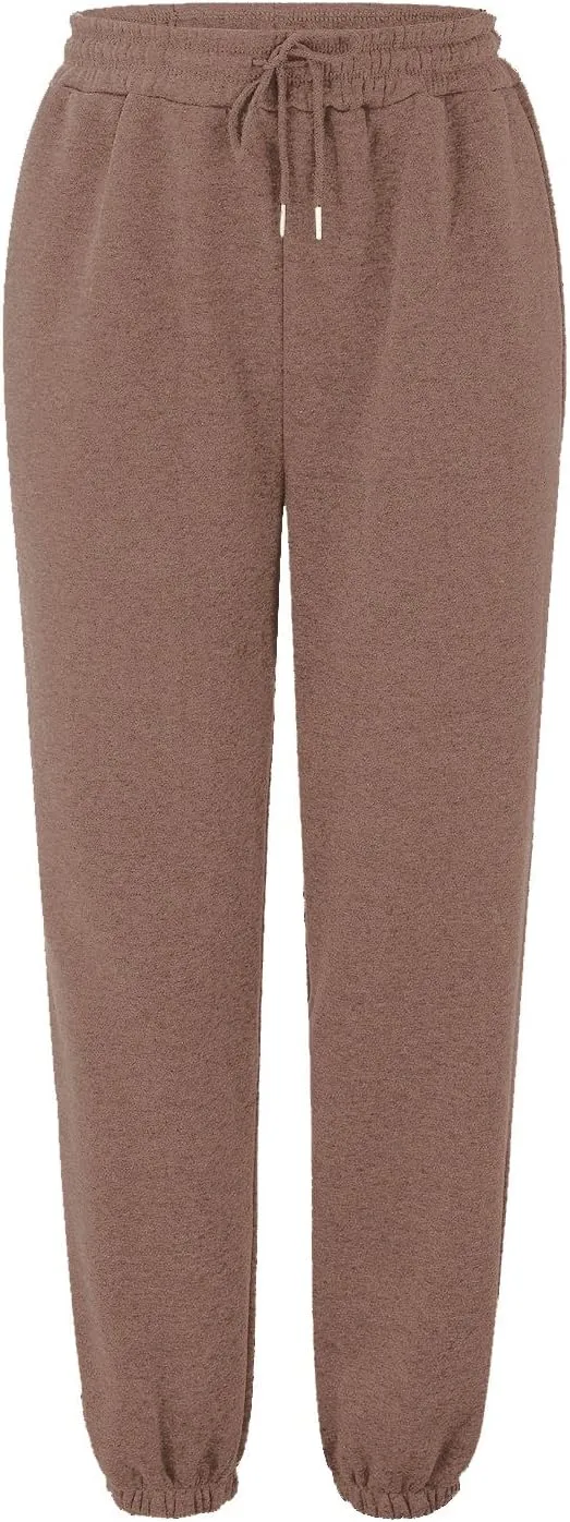 Sweatpants Women Baggy Drawstring Cinch Bottom Pants High Waisted Jogger Pants Workout Cargo Pants Lounge Trousers