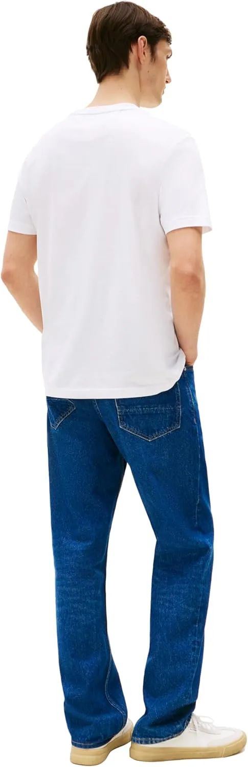 Tommy Hilfiger Men's Short Sleeve Cotton Graphic T-Shirts with Printed Logo
