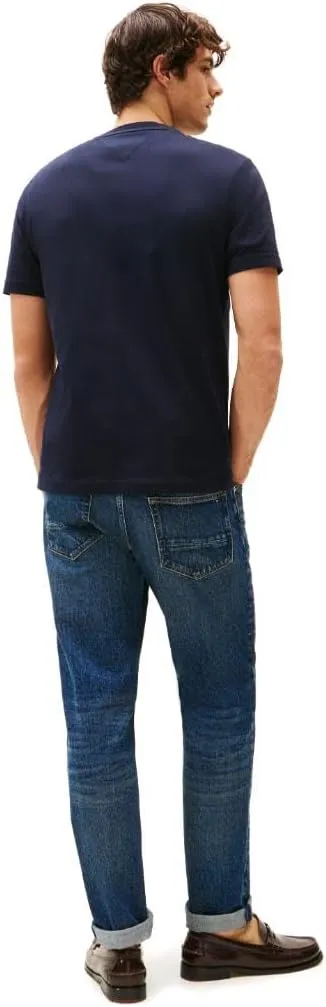 Tommy Hilfiger Men's Short Sleeve Cotton Graphic T-Shirts with Printed Logo