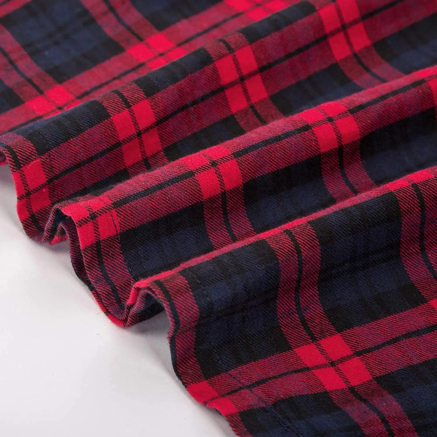 Vintage Plaid Skirt for Women High Waisted Midi A-line Skirts Pleated Skirt with Pockets Tartan Maxi Skirts