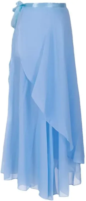Women Elastic High Waisted Casual Chiffon Bodycon Skirts Summer Beach Vacation Long Skirts