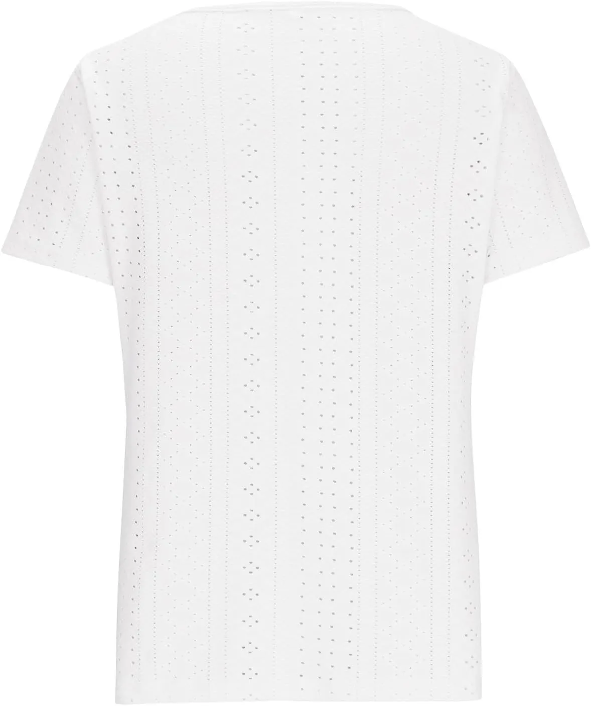 Womens Eyelet T-Shirts Sexy Scoop Neck Tops Casual Solid Short Sleeve Shirts Trendy 2024 Summer Button Tees