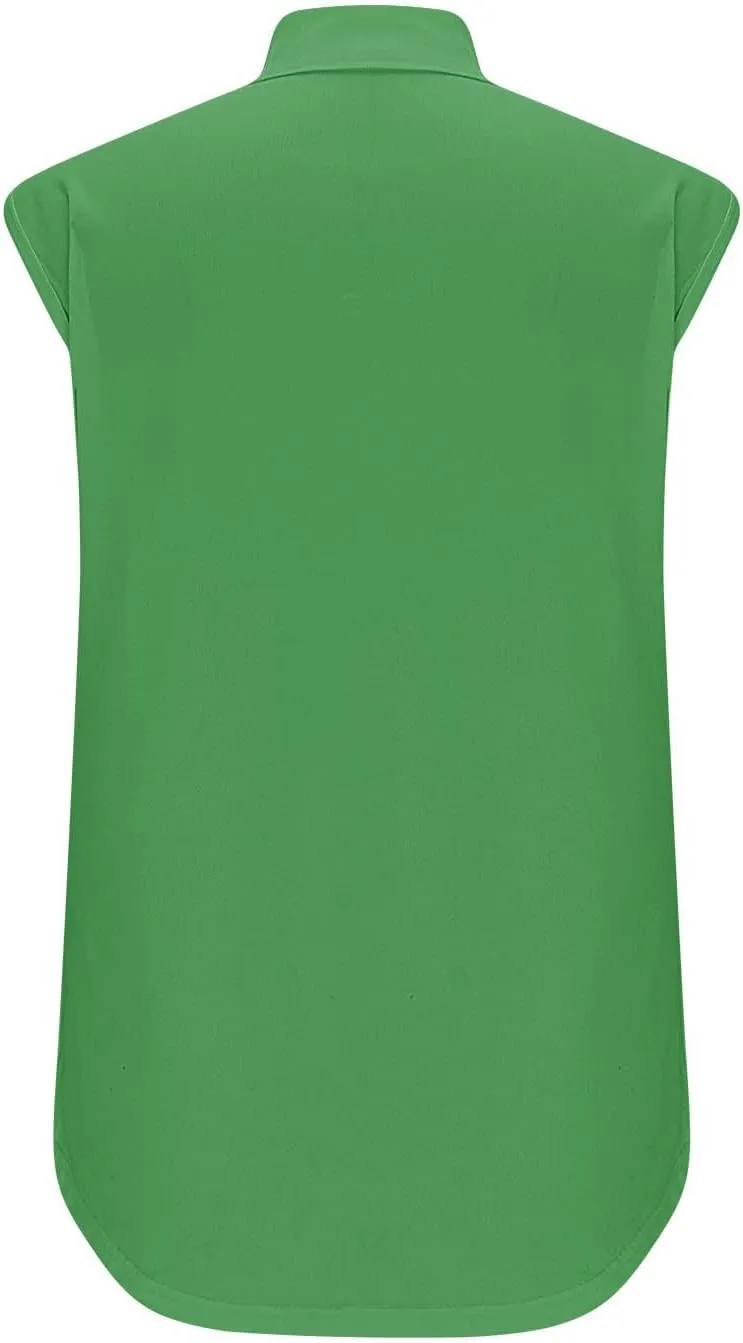 Womens Golf Shirt Tank Tops 1/4 Zip Tennis Tank Tops with Collar Outdoor Lightweight Quick Dry Workout Athletic Tops
