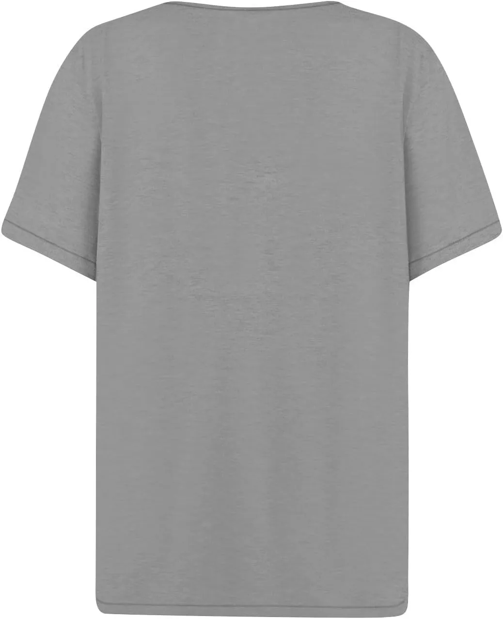 Womens Henley Tops Short Sleeve T-Shirts Button V-Neck Pullover Dressy Casual Blouse Basic Solid Color Tunic Shirt