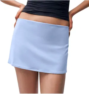 Women's Summer Mini Skorts, Sexy Low Waisted Pencil Bodycon Skirt Fashion Club Prom Party Skirts