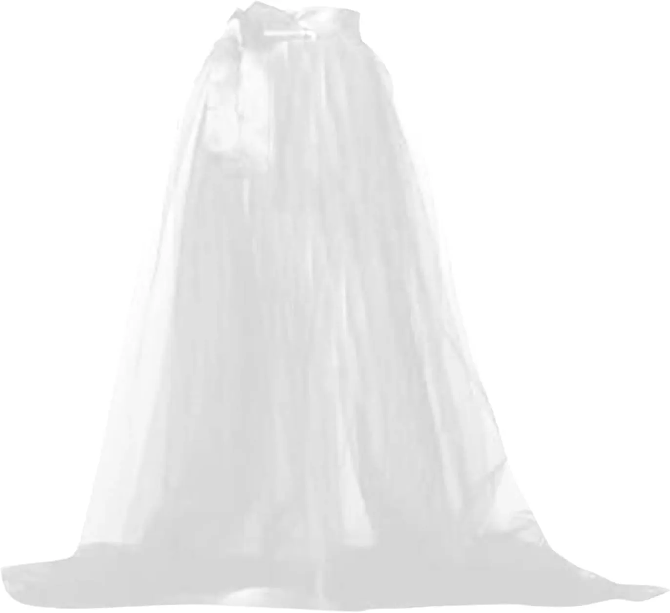 Women's Tulle Tutu Long Skirts Wedding Party Cocktail Prom Skirts Bandage Mesh Maxi Overskirt Overlay Long Bridal Dress