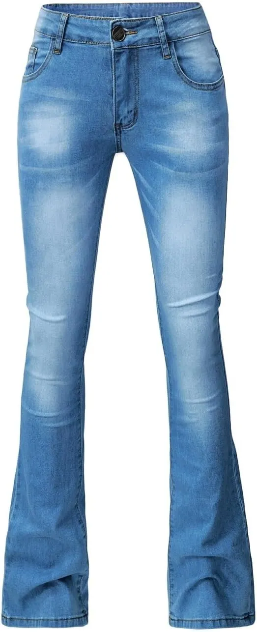 Women's Wedgie Straight Jeans Mid Womens Poket Lace Denim Casual Women's Jeans Trendy Jeans for Women 2024 Women's