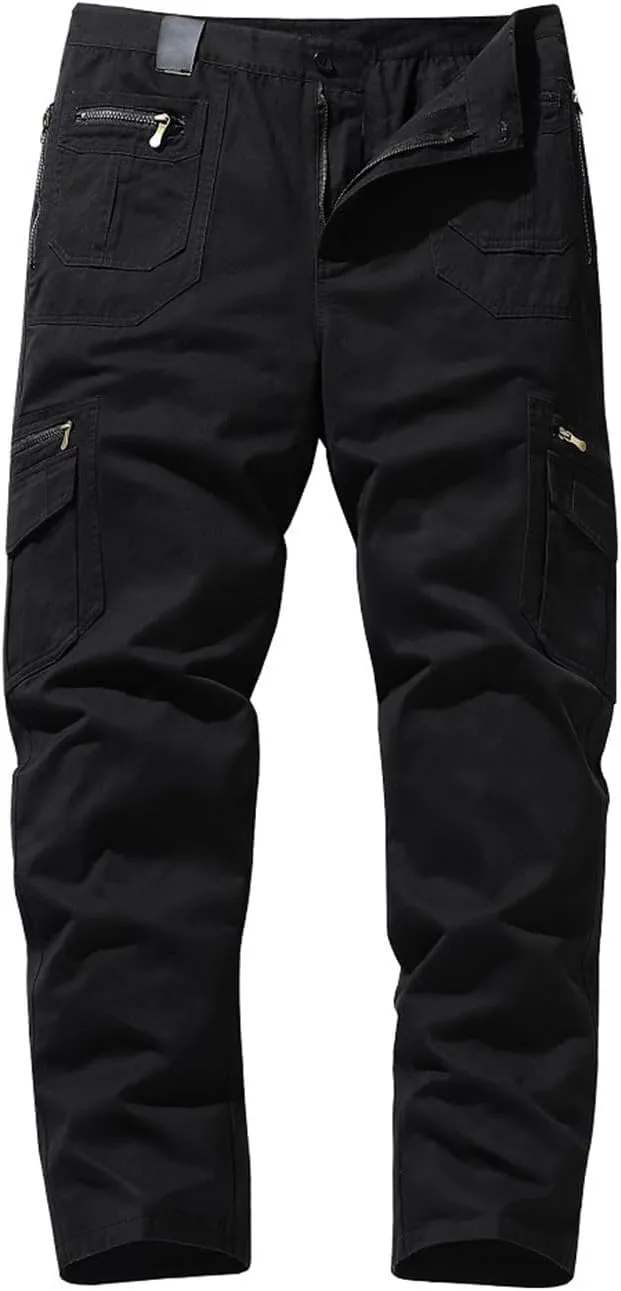Work Pants for Men Construction Tactical Cargo Pants with Pockets 2024 Relaxed Fit Tactical Pants Camo Cargo Pants