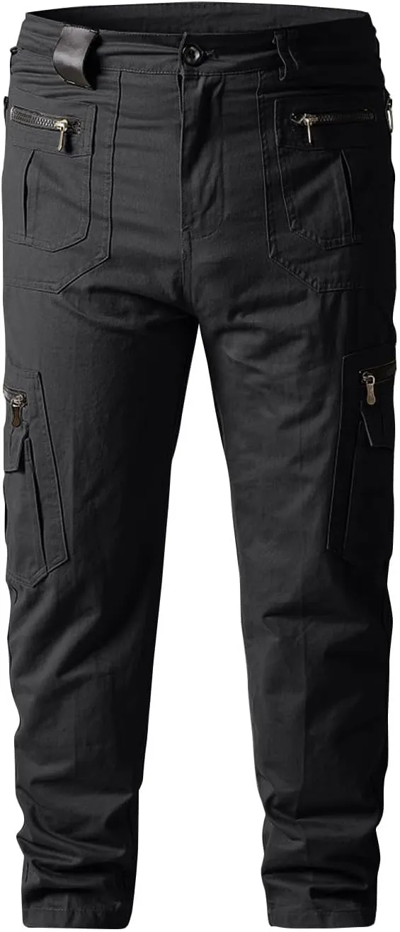 Work Pants for Men Construction Tactical Cargo Pants with Pockets 2024 Relaxed Fit Tactical Pants Camo Cargo Pants