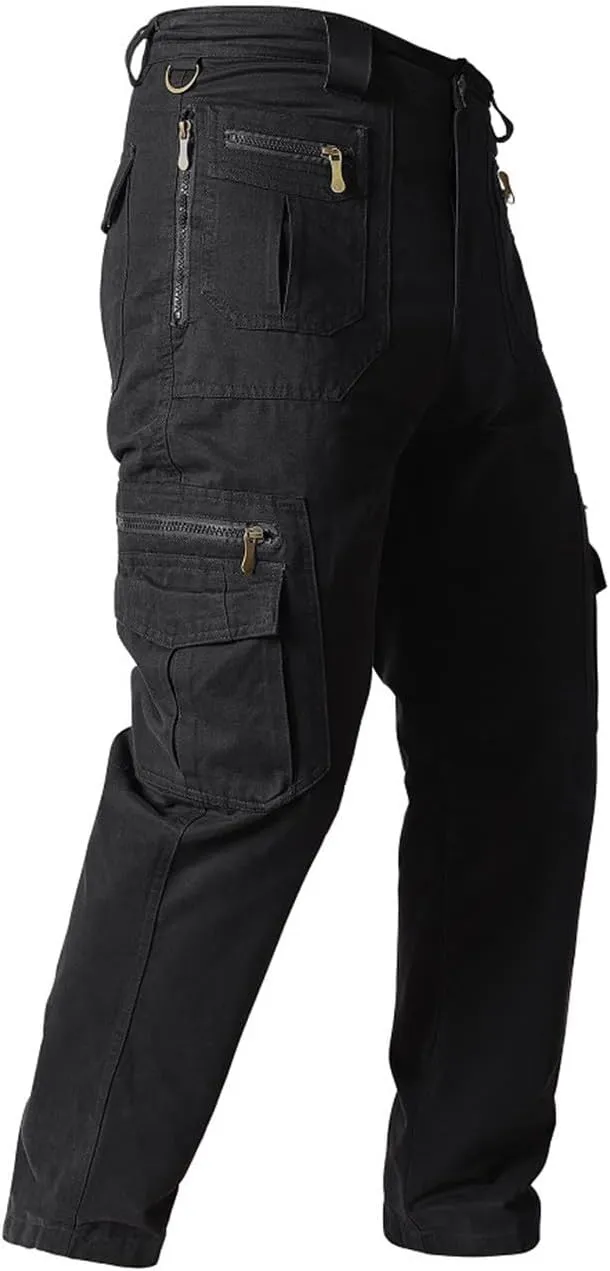 Work Pants for Men Construction Tactical Cargo Pants with Pockets 2024 Relaxed Fit Tactical Pants Camo Cargo Pants