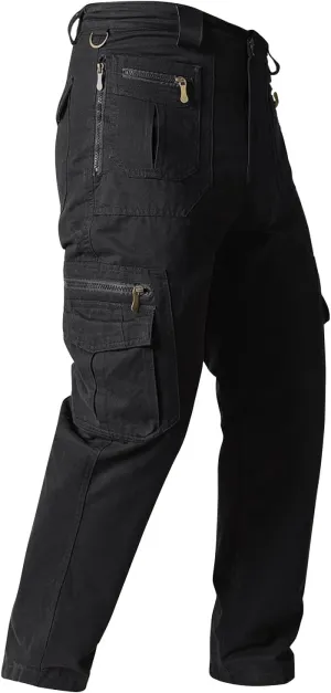 Work Pants for Men Construction Tactical Cargo Pants with Pockets 2024 Relaxed Fit Tactical Pants Camo Cargo Pants