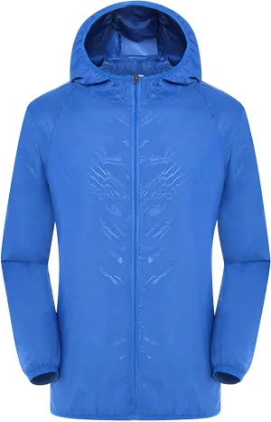 ZYXTIM Women's Portable Reusable Raincoat Plus Size Waterproof Lightweight Raincoat Windbreaker for Fishing Cycling Hiking